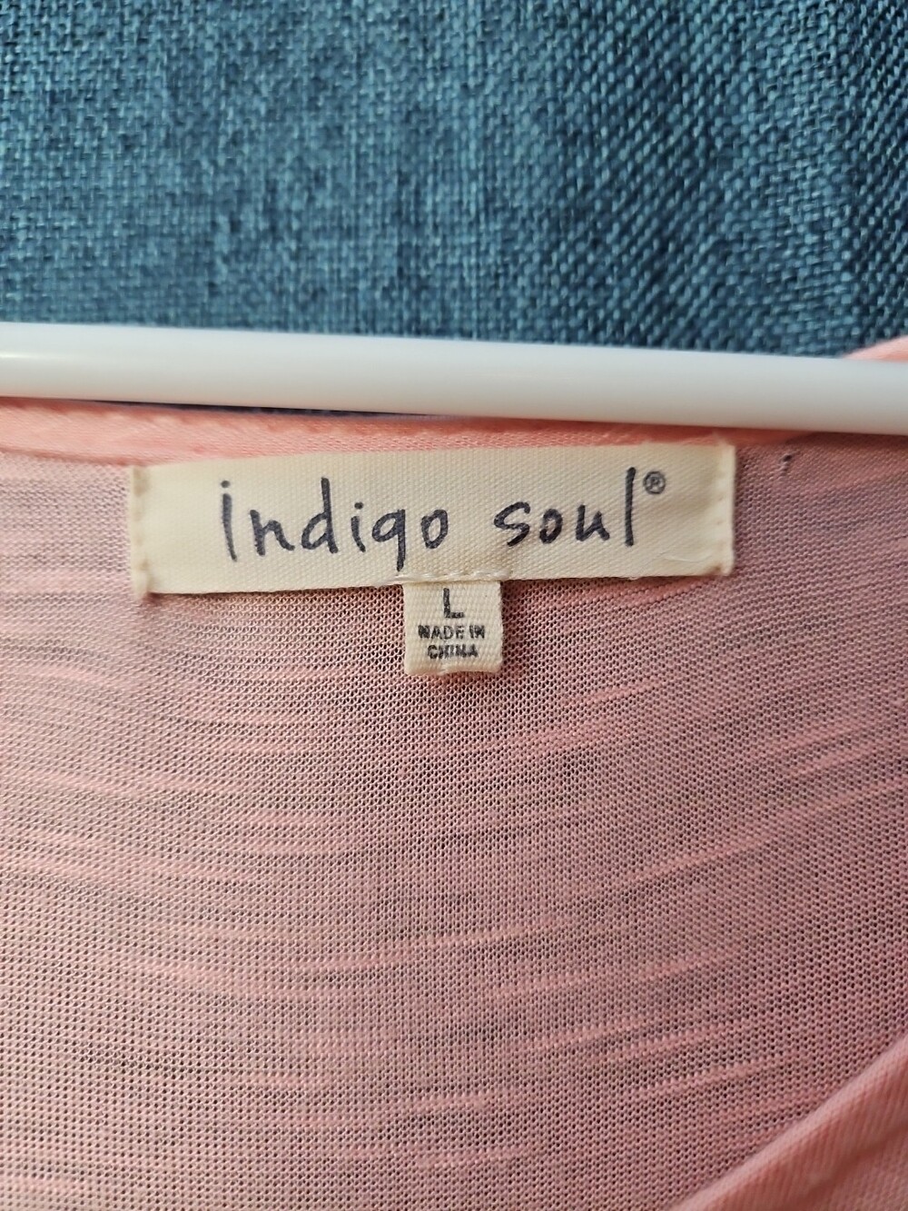 Indigo Soul Boho Tunic Top Large Pink Rayon Crochet Lace ✨💗👍HOST PICK👍💗✨ - Picture 9 of 16
